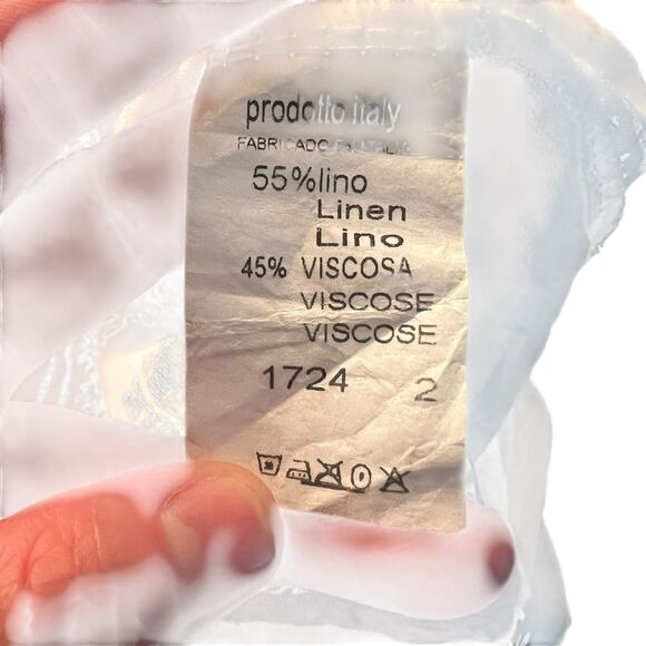 Made in Italy linen blend tunic dress - Picture 4 of 7